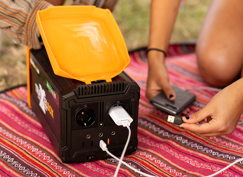 Strom auf Festivals mit Plug-in Festivals - dein Stromversorger